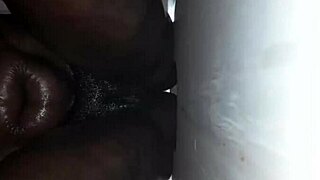 Damn, huge black cock craves tight milf anal at gloryhole!