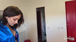 Do Sally and Jade crave cock in their threesome?