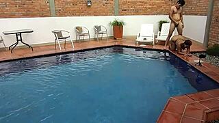 Cougar Licks Step-Nephew's Ass