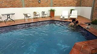 Cougar Licks Step-Nephew's Ass