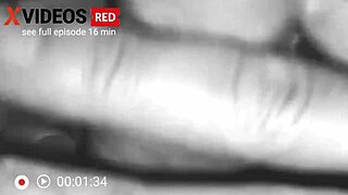 Housewife In A Housecoat Does Blowjob Right On The Couch