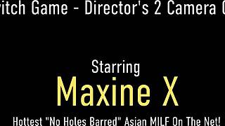 Maxine X and Latina crew suck cocks in wild orgy with Nicky Rebel