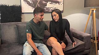 Married Milf Hires Big Cock Prostitute for Hardcore Fuck Beside Cuckold Husband