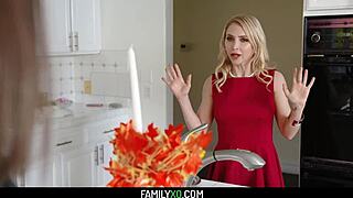 I can't believe step family orgy on Thanksgiving with Aften Opal and Alix Lynx. It was wild chaos!