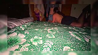Mexican milf gets wild after drinks with young guy, wow!