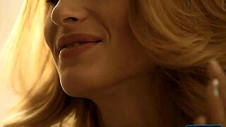 Wow! Blonde Cougar Cara Mell Strips Down!