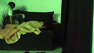 Stepmom Shares Sofa Intensely with Stepson