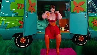 Granny Velma Dinkley Gets Finger Fucked Hard