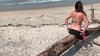 She Refused to Stop Until I Cum in Front of Everyone