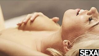 I Love Watching Sexy Blonde Lesbians Lick Pussy to Multiple Wild Orgasms