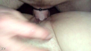 Fucking My Mature Wife with a Tight Cockring On