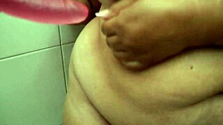 yo, check this colombian hottie touching herself in the shower, her big tits and wet pussy are unreal