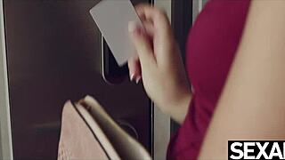 Lesbian beauties dive into kinky strap-on sex games. Their tight pussies get wild with anal fingering.