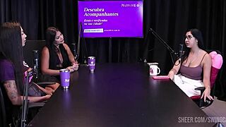 Compilados Renatinha Melo Cast with Tifany Rocha and Didy Reis - Parte 4 on Sheer Red