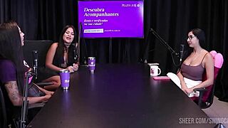 Compilados Renatinha Melo Cast with Tifany Rocha and Didy Reis - Parte 4 on Sheer Red