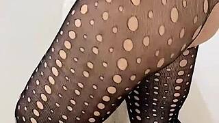 Blonde Mature with Big Ass Seduces in Sensual Lingerie