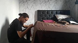 My Stepsister Begs for Doggystyle Action Since Her Stepdad Can't Satisfy Her Like She Craves - Spanish Porn.