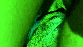 French milf bent over in doggystyle on the couch!