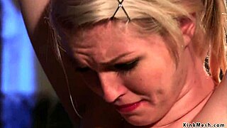Lesbians Spanked Hard and Anal Fucked in Kinky Session