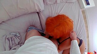 Stepmom Shares Bed And Masturbates Next To Stepson!