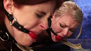 Lesbians Spanked Hard and Anal Fucked in Kinky Session