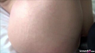 German milf with huge tits drilled by black cock