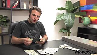 black haired amateur experiences her first video shoot