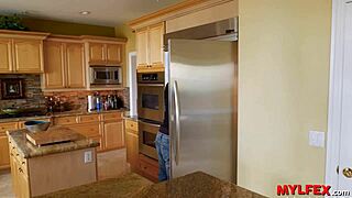 Man, Mylfex milf got tricked by her husband’s brother in bathroom.