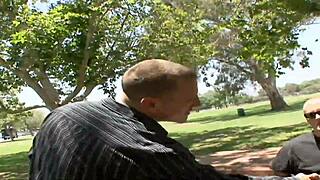 brunette mom gets messy facial cumshot