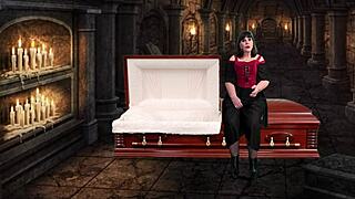 Granny Peggy Sue Performs Vampiric Cocksucking And Swallows Cum