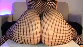 Hardcore Ride on Tight Wet Pussy in Homemade Stockings