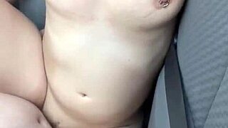 big booty hooker rides customer reverse cowgirl and swallows cum outdoors