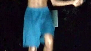 i explore the park with my brunette teacher