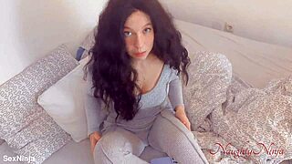 Step-mom handles my viagra boner with curvy body and wet pussy