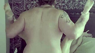 Watch me thrust tattooed muscular milf from behind, turn her, and impregnate her in bdsm taboo sex