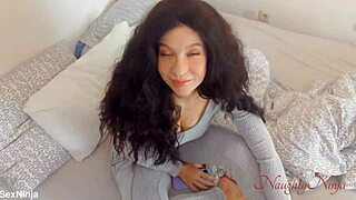 Step-mom handles my viagra boner with curvy body and wet pussy