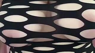 Sexy Milf Showing Off Her Tits and Ass