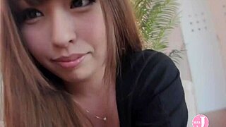 pretty babe fingers her tight cunt to orgasm with dildo