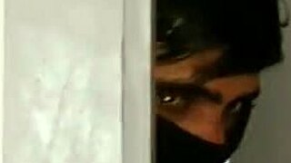 desi chubby indian aunty bent over by sneaky thief