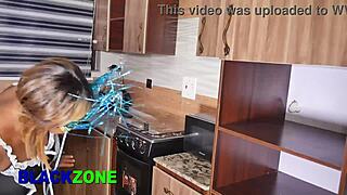 Wow, Loving Mother-In-Law In Kitchen!