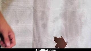 Stepson Makes Busty Stepmom Natasha Nice Moan in Shower Fuck