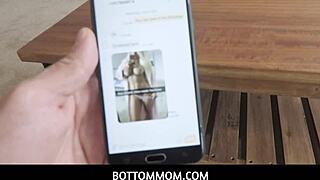 Bottommom - Dirty MILF Stepmom Sends Hot Pics to Stepson