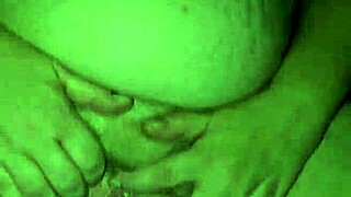 She had a quick orgasm during intense sex with her ass involved