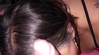 Hot Mature Sucks Cock in POV Action