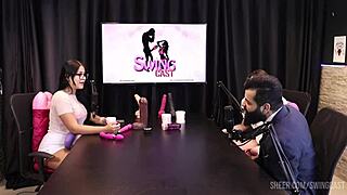 Lady Snow and Lord Kenobi Swing with Tifany Rocha Outdoors