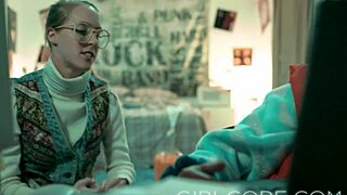 Nerdy Lesbians Blinded by Science Fuck Virtual Milf