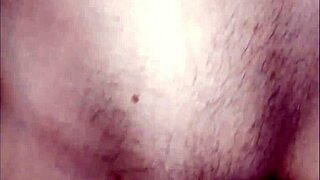 the couple is trying anal in pov close up