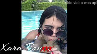 Paying my stepbrother for a steamy poolside porno video surprises everyone.