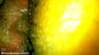 Hairy pussy wife gets sucked by cuckold husband Karina