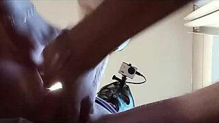 Naked milf swallows after blowjob?